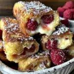 raspberry cheesecake French toast roll-ups - featured image