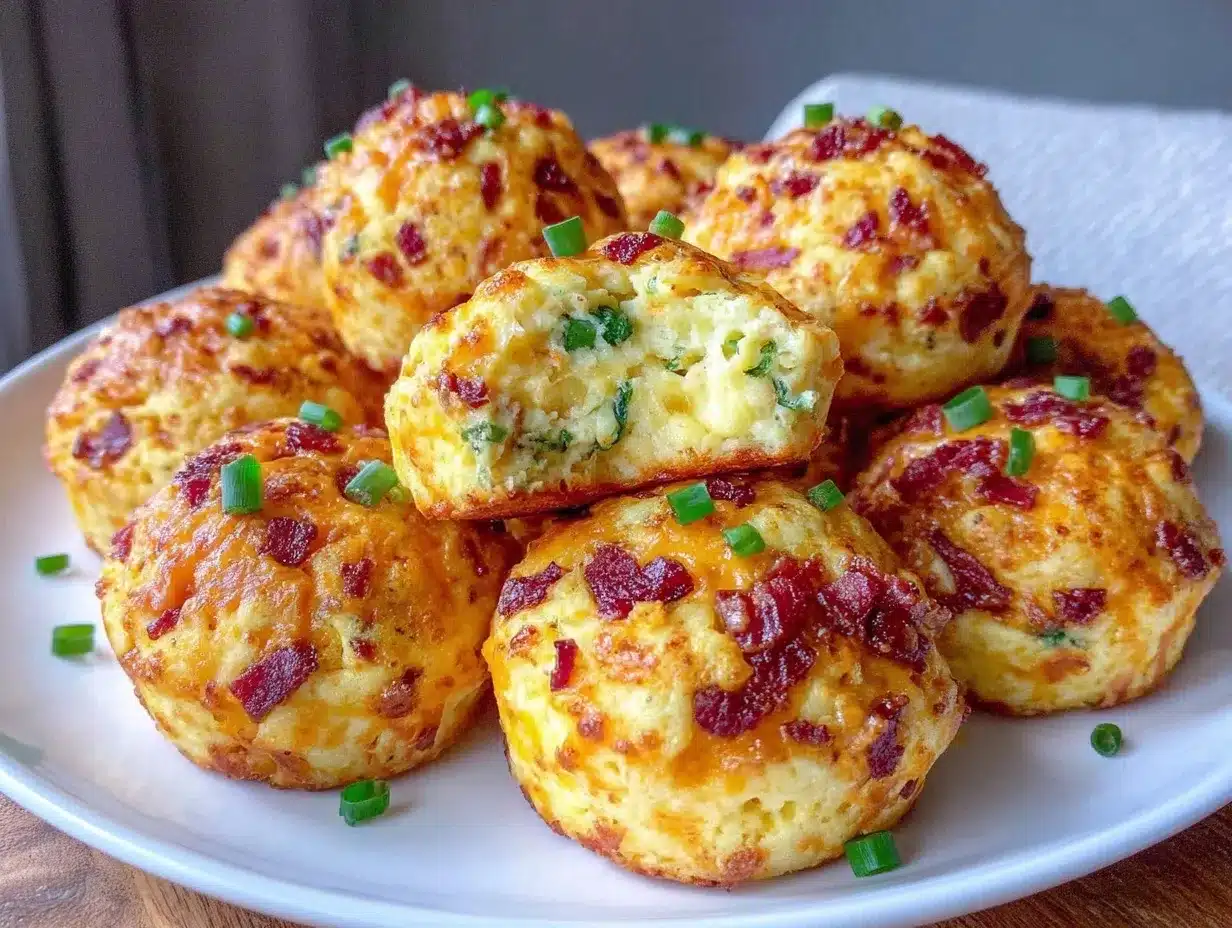 bacon cheddar mashed potato puffs preparation steps
