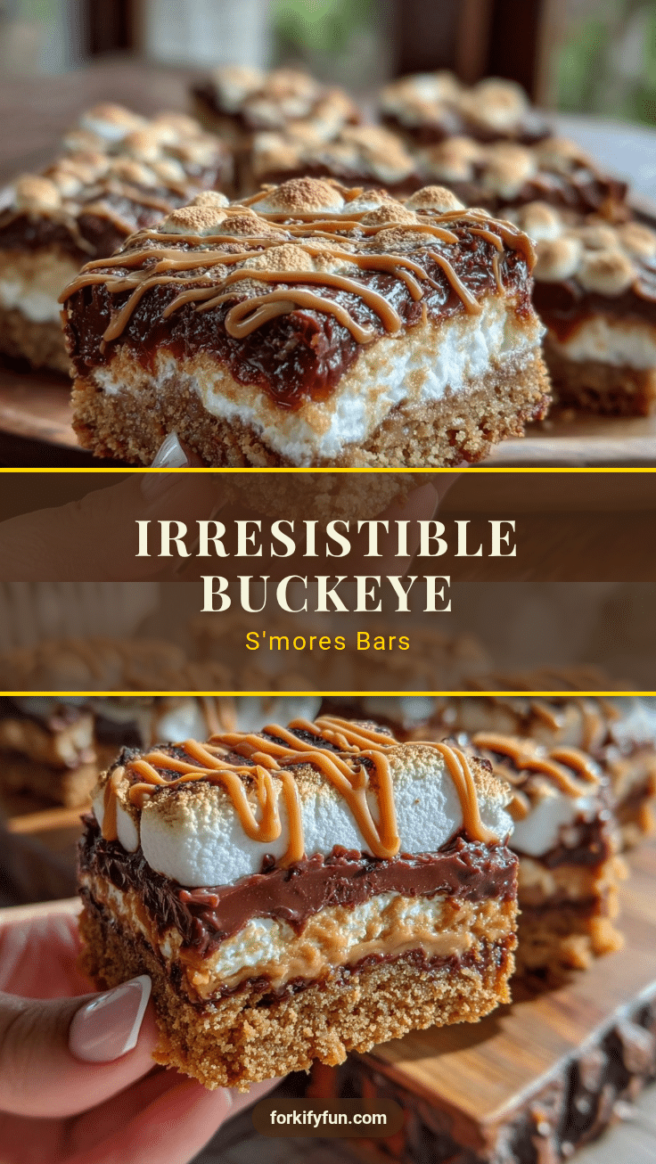 Buckeye Smores Bars recipe