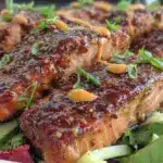 buffalo party bowl with miso-glazed salmon - featured image