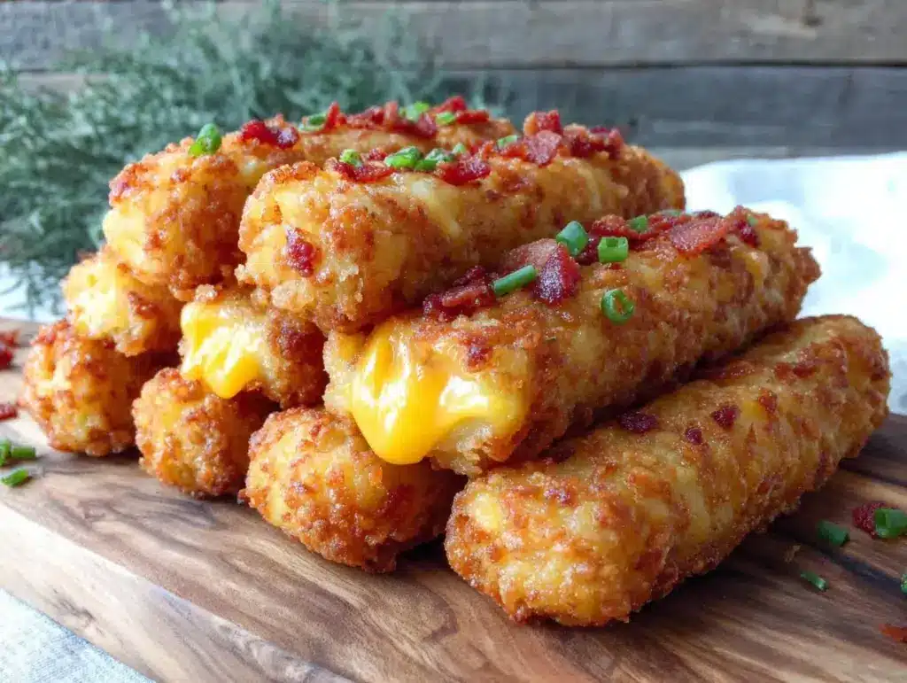 cheddar bacon potato cheese sticks - featured image