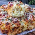 cheesy garlic herb focaccia rolls - featured image