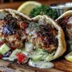 chicken shawarma pita wraps - featured image