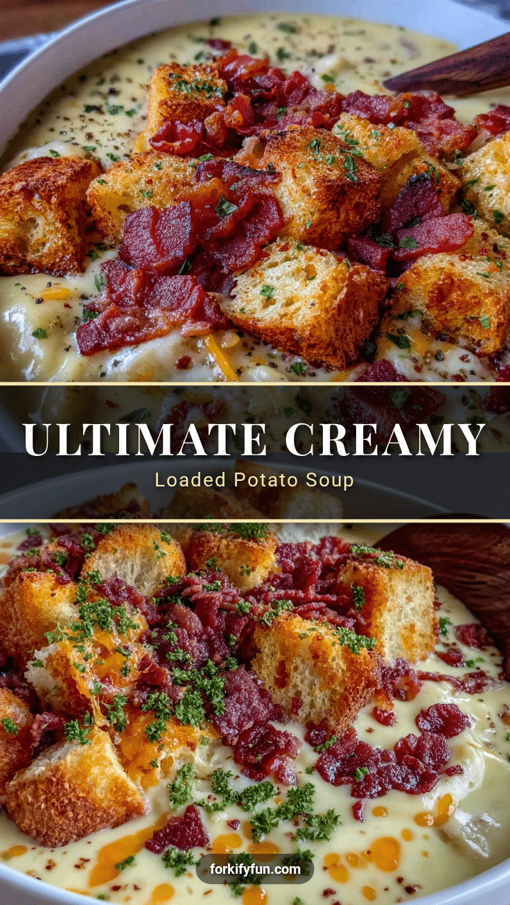 creamy loaded baked potato soup recipe