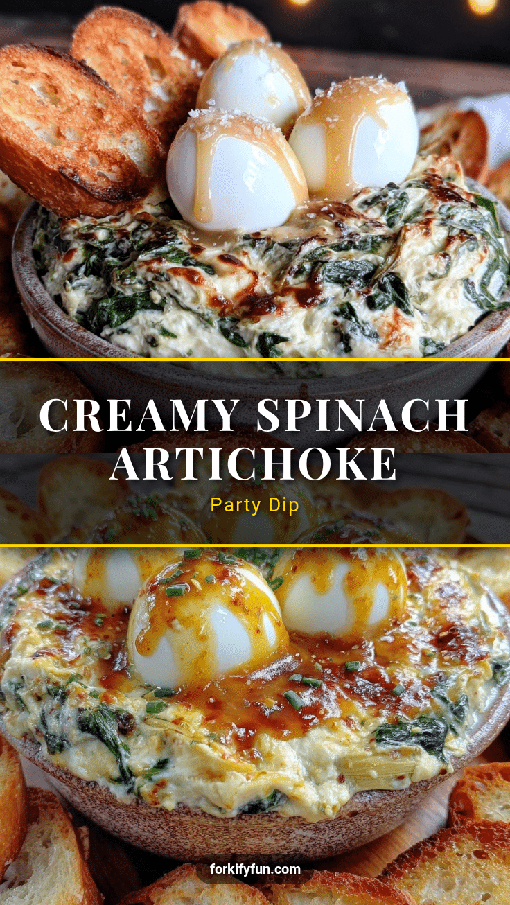 creamy spinach artichoke dip recipe