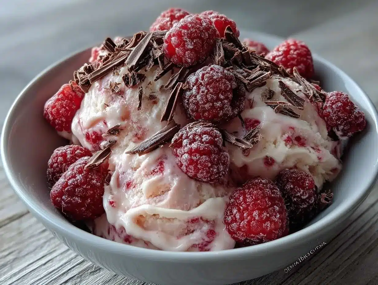creamy valentine strawberries nice cream bowl preparation steps