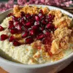 creamy valentines chia pudding bowl - featured image