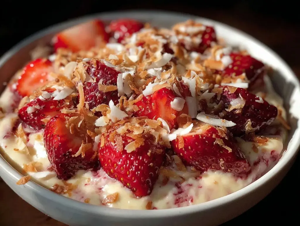 Creamy Valentines Nice Cream Bowl - featured image