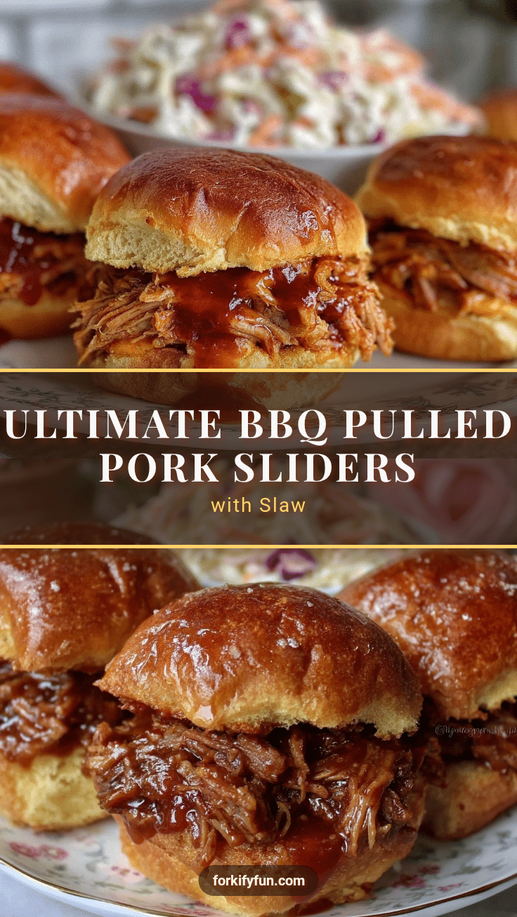 Crock Pot BBQ Pulled Pork Sliders recipe