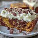 double chocolate pumpkin swirl bread - featured image