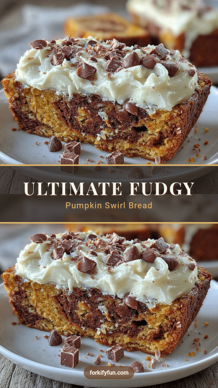 double chocolate pumpkin swirl bread recipe