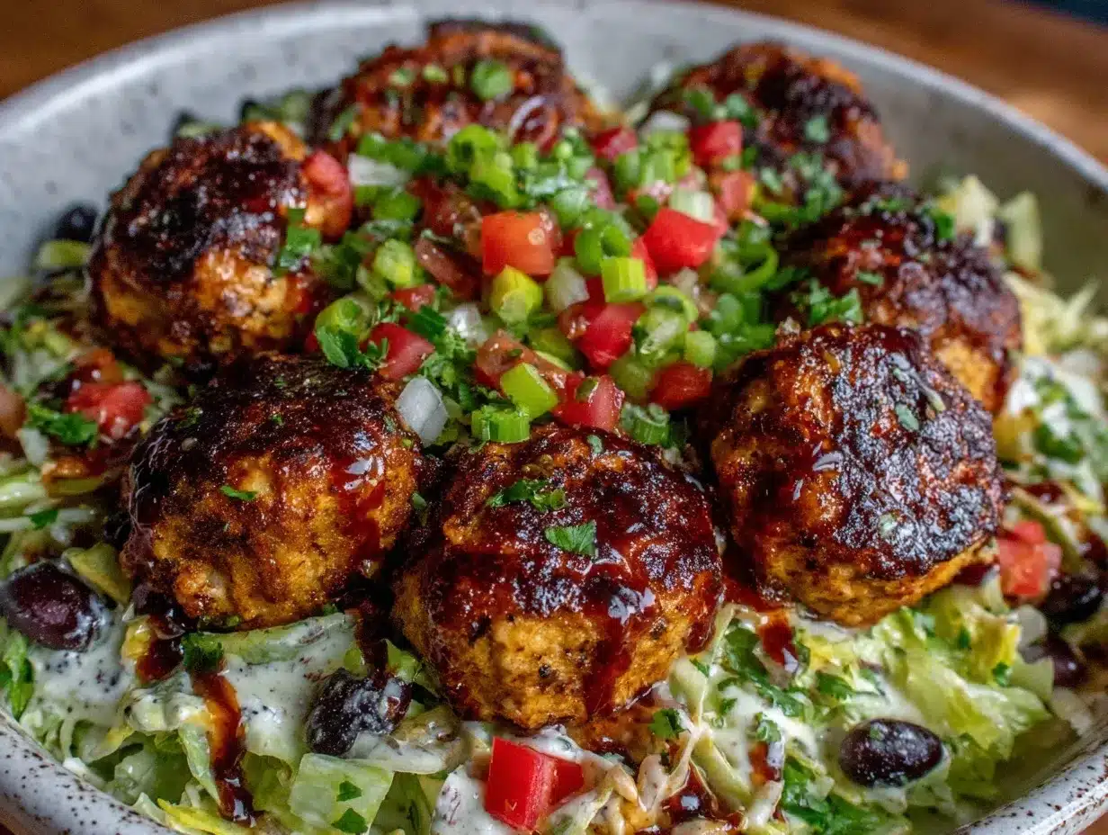 easy ranch taco bowl preparation steps