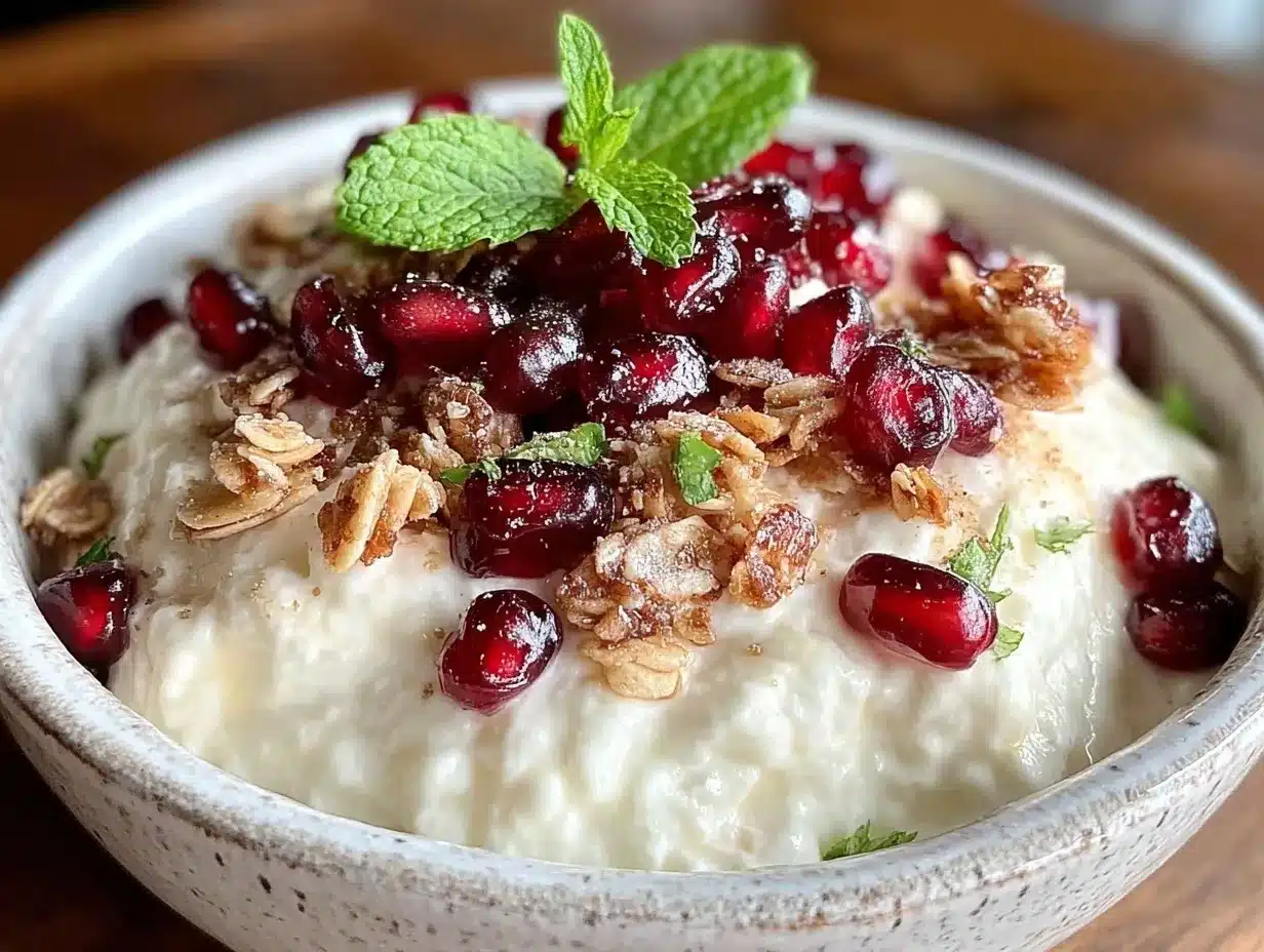 fresh creamy cottage cheese bowl preparation steps