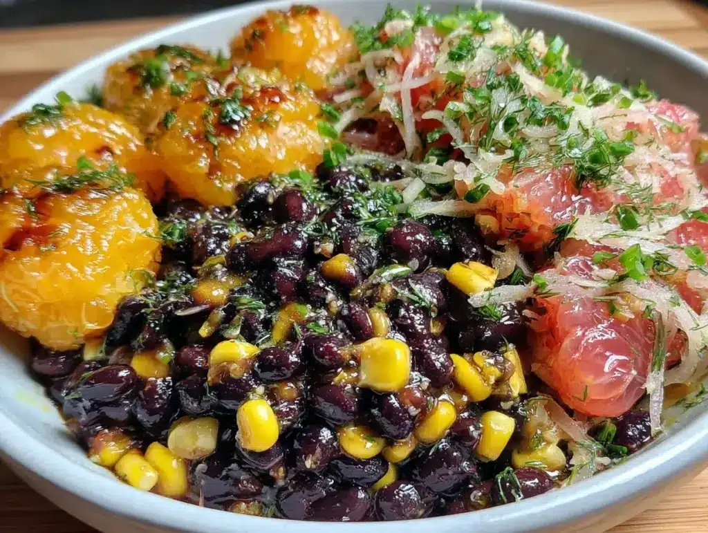 fresh new year’s eve snacks dinner bowl - featured image