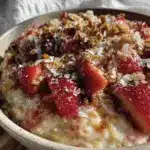 Fresh Valentines Day Treats Oatmeal Bowl - featured image
