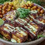 ginger garlic tofu - featured image