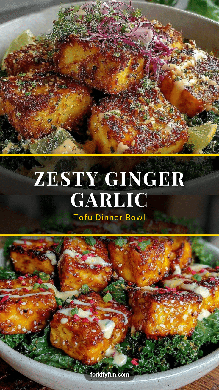 ginger garlic tofu recipe