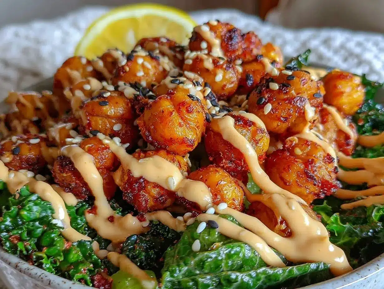 harissa chickpea nourish bowl preparation steps