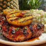 Hawaiian BBQ Pork Chops - featured image