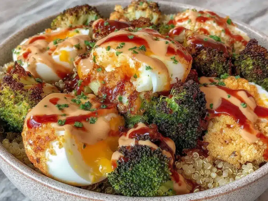 healthy superbowl snacks meal prep bowl - featured image