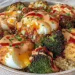 healthy superbowl snacks meal prep bowl - featured image