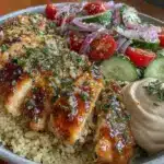 lemon-herb chicken bowl - featured image