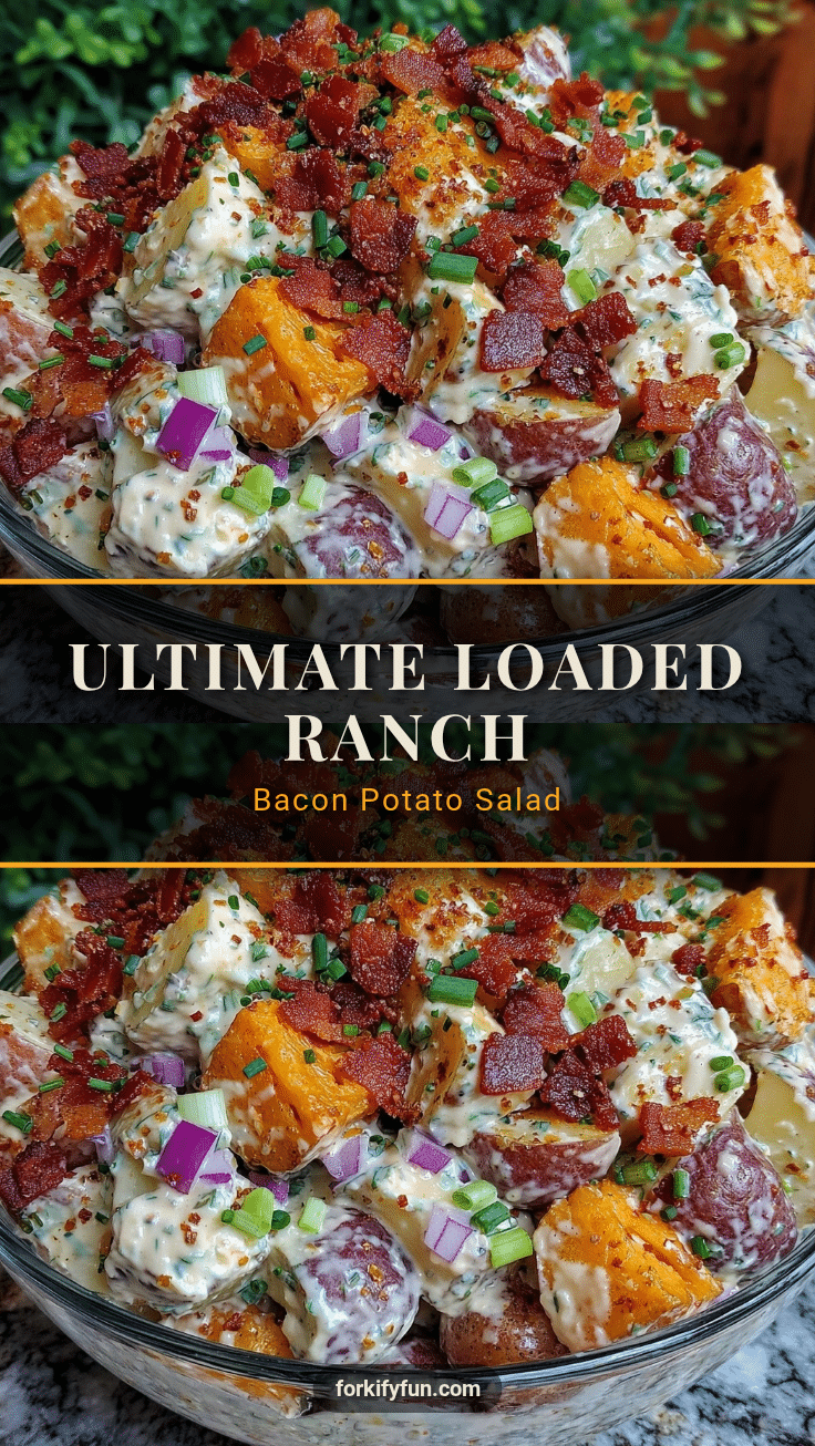loaded ranch bacon potato salad recipe
