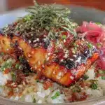 miso-glazed salmon bowl - featured image