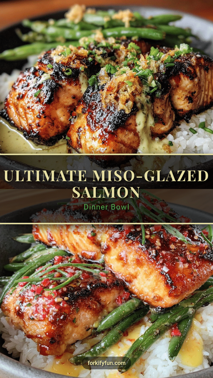 miso-glazed salmon bowl recipe