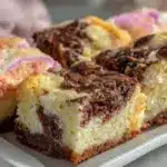 Neapolitan Swirl Sugar Cookie Bars - featured image