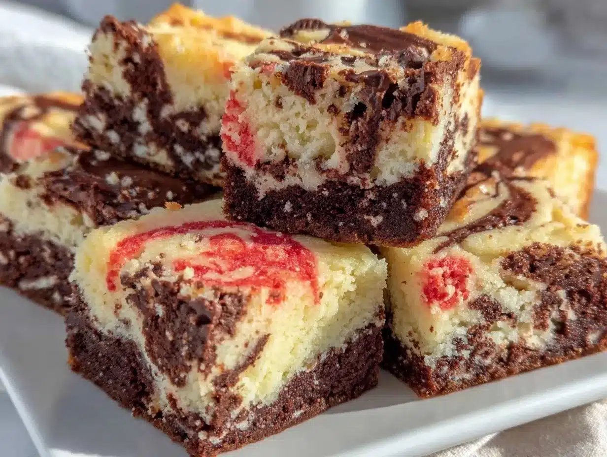 Neapolitan Swirl Sugar Cookie Bars preparation steps