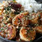 shrimp scampi dinner bowl - featured image