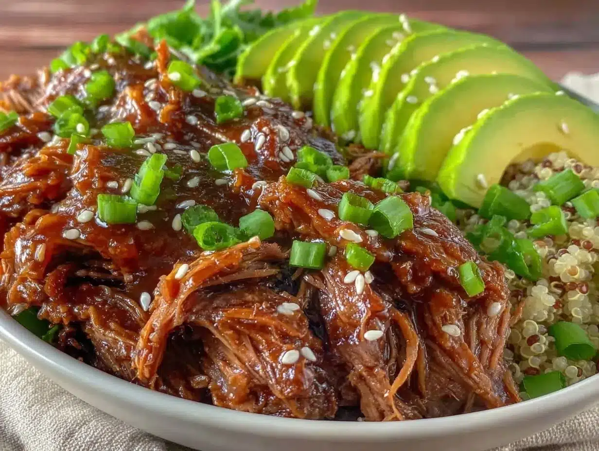slow-cooker pulled pork preparation steps