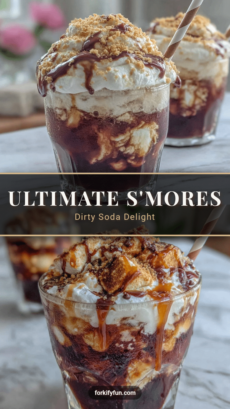 Smores Dirty Soda recipe