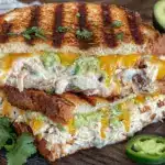 spicy chipotle chicken avocado melt - featured image