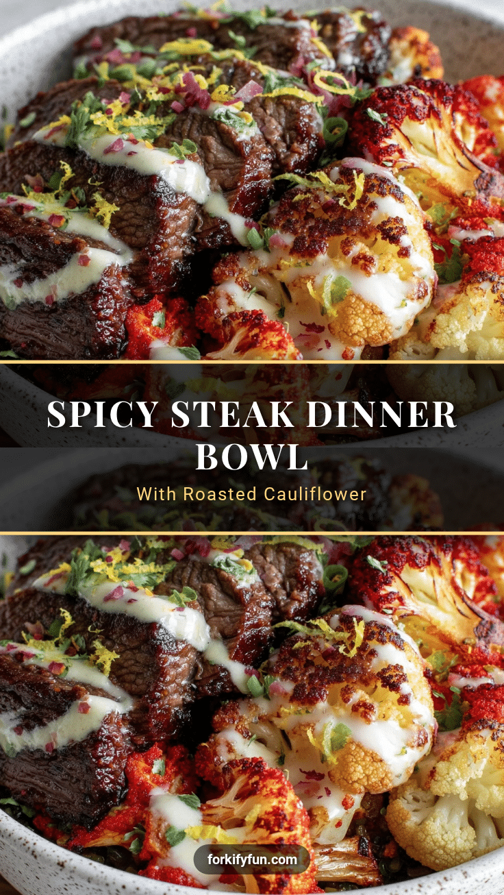 spicy steak dinner bowl recipe