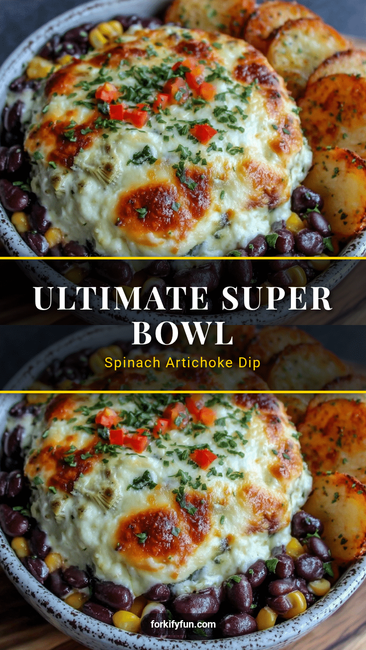 Spinach Artichoke Party Bowl Recipe recipe