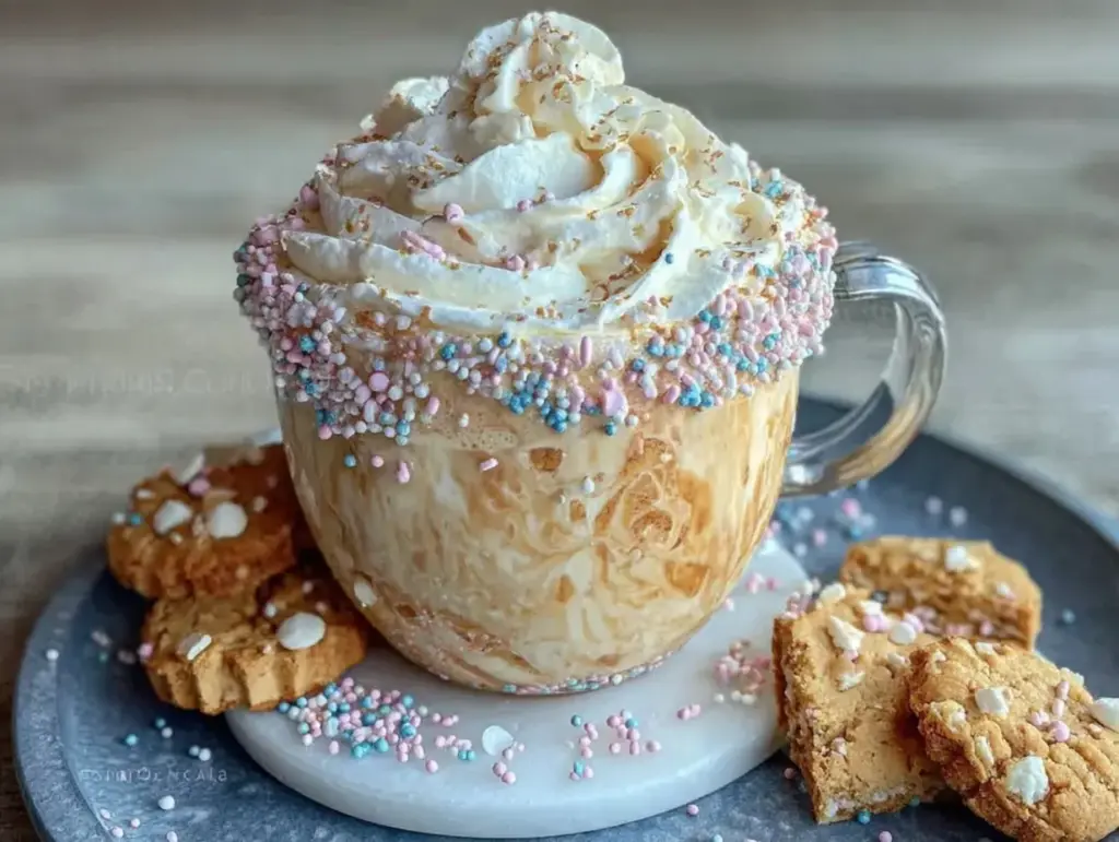 sugar cookie coffee creamer latte - featured image