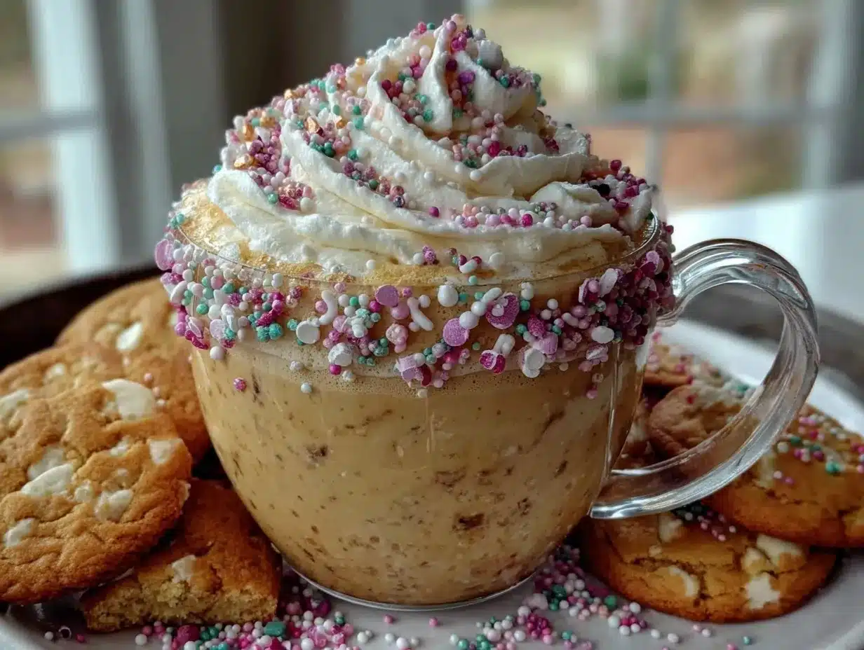 sugar cookie coffee creamer latte preparation steps