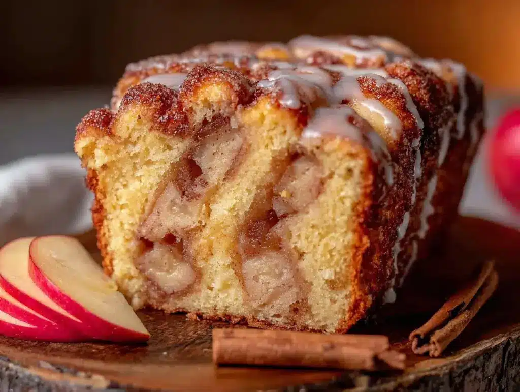 apple fritter bread - featured image