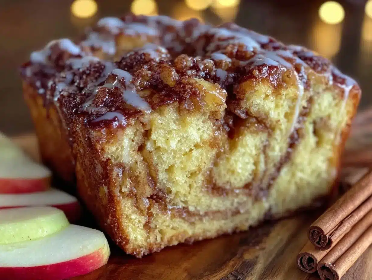 apple fritter bread preparation steps