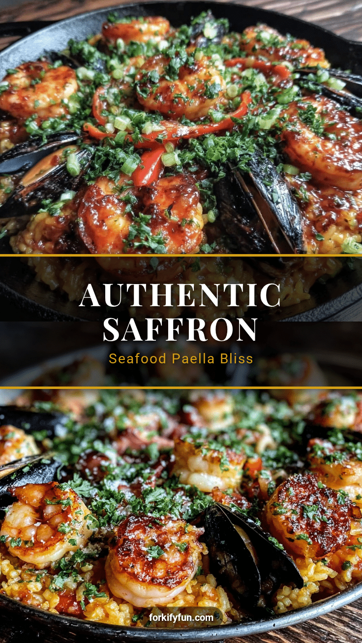 authentic paella with seafood recipe