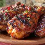 BBQ chicken drumsticks - featured image