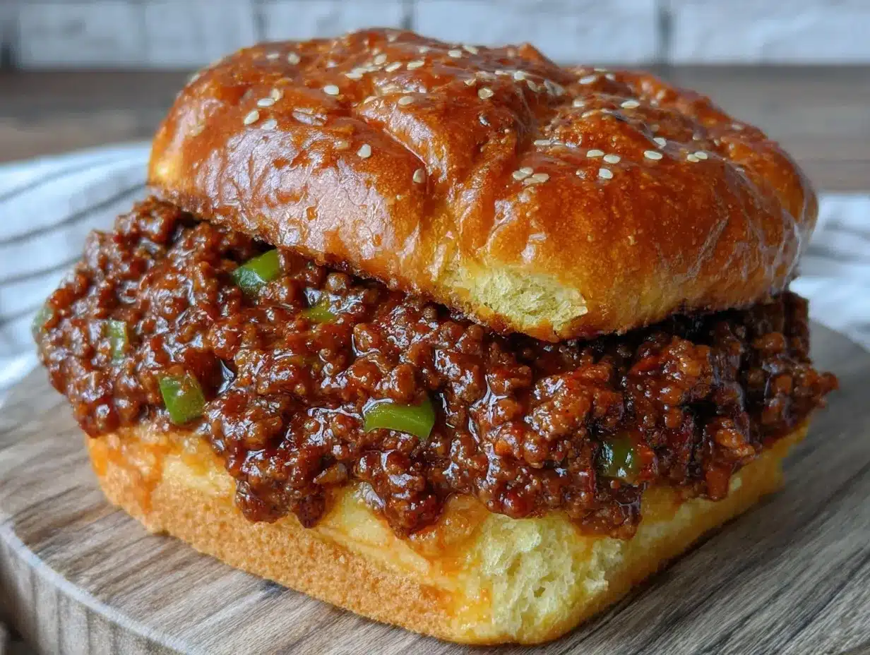 comforting classic sloppy joes recipe preparation steps