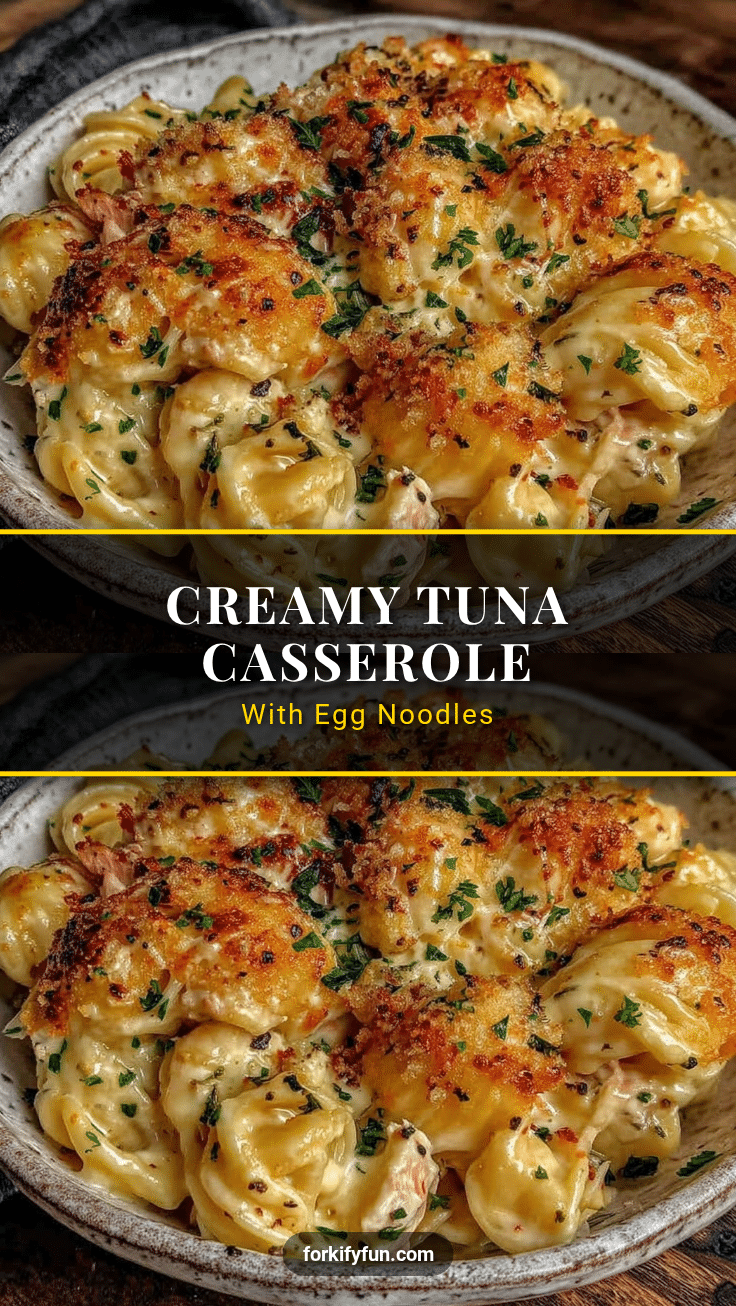 cozy tuna casserole recipe