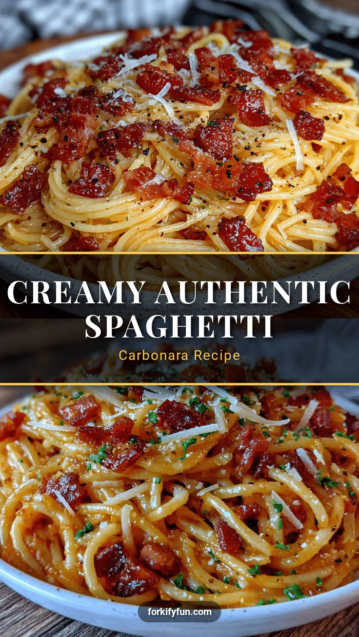 creamy authentic spaghetti carbonara recipe recipe