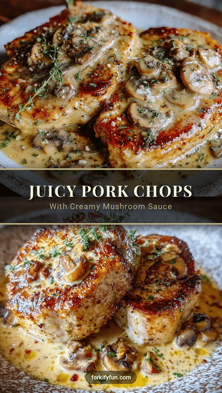 creamy pork chops recipe