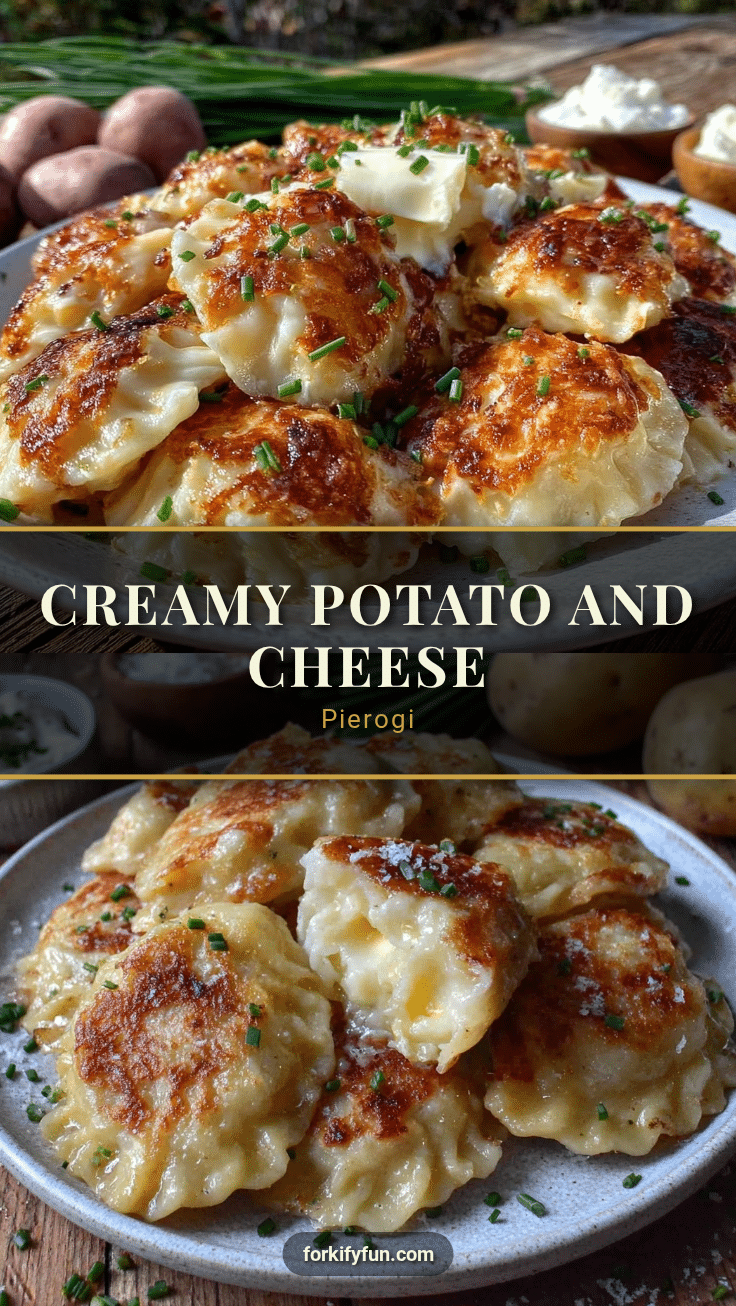 creamy potato and cheese pierogi recipe