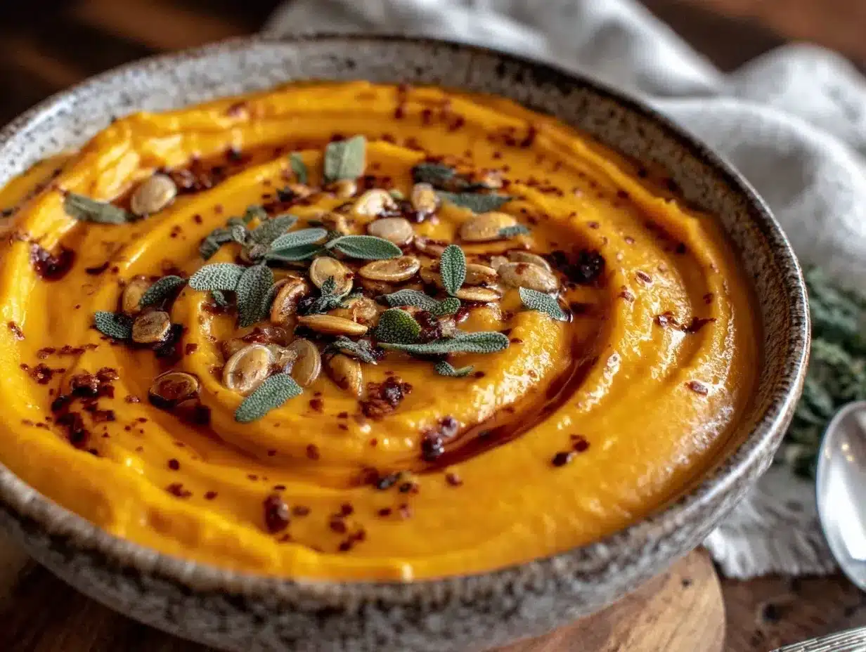 creamy roasted butternut squash soup preparation steps