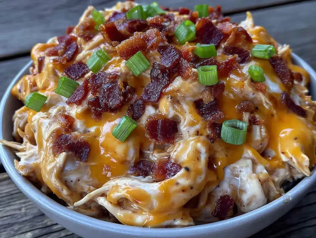 creamy slow cooker crack chicken preparation steps